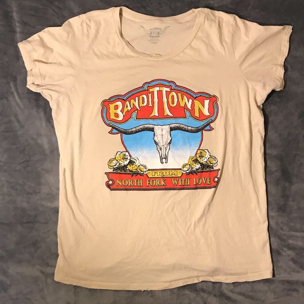 Bandit Town Retro Vintage Tee Shirt